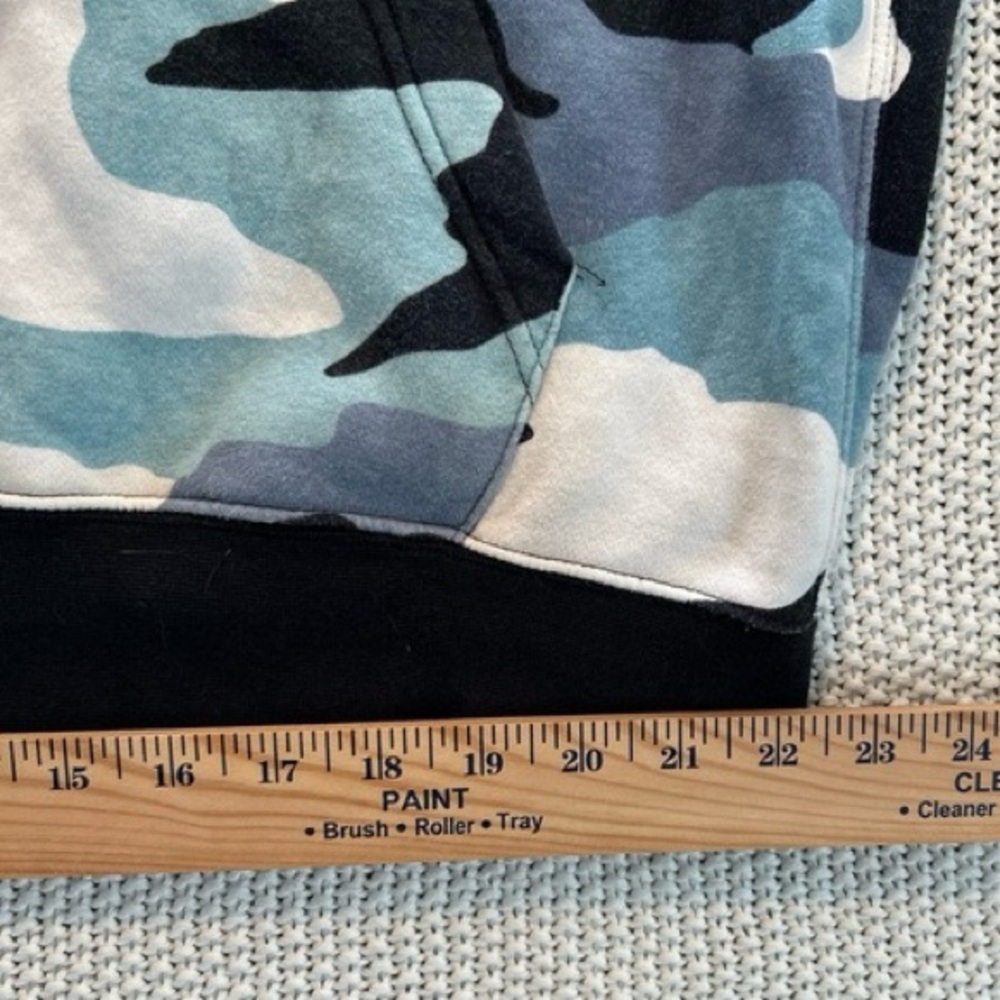Nike Men's Blue Tiger Camouflage Hoodie Size XL - Picture 8 of 9